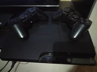 Лот: 12721891. Фото: 1. Playstation 3 (PS3) slim\120Гб... Игровые приставки, консоли