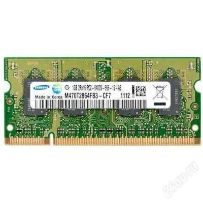 Лот: 2235622. Фото: 1. SODIMM DDR2 1GB PC2-6400 800MHz... Оперативная память