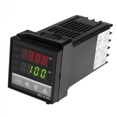 Лот: 17513315. Фото: 1. Терморегулятор REX-C100-FK07-M... Контрольно-измерительное оборудование