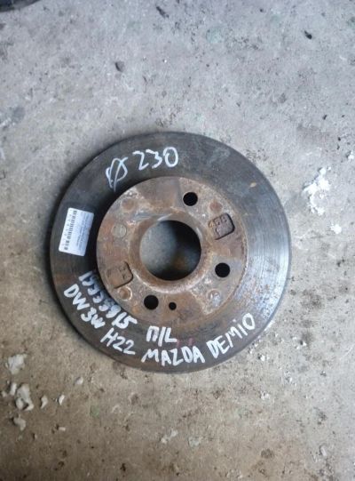 Лот: 11046085. Фото: 1. Тормозной диск Mazda Demio DW3W. Тормозная система