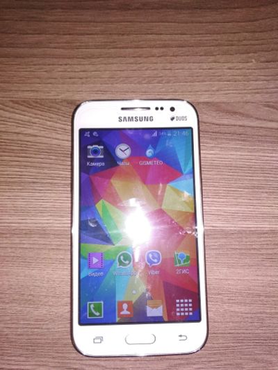 Лот: 12681681. Фото: 1. Samsung Core Prime G361 белый. Чехлы, бамперы