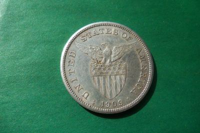 Лот: 17556021. Фото: 1. Американские Филиппины 1 песо... Азия