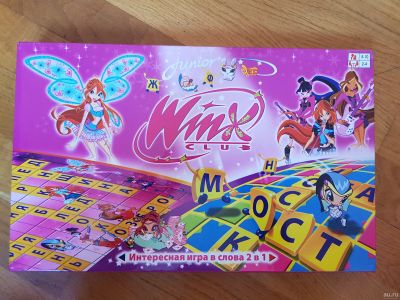 Лот: 17490527. Фото: 1. Игра в слова "Winx" ("Винкс"). Детские настольные игры