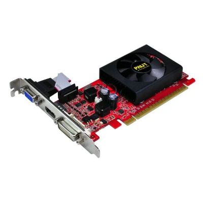 Лот: 4488367. Фото: 1. gf8400gs 512m ddr3 32b palit. Видеокарты