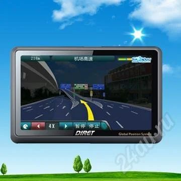Лот: 409738. Фото: 1. 5" (800x480) автомобильный GPS... GPS-навигаторы