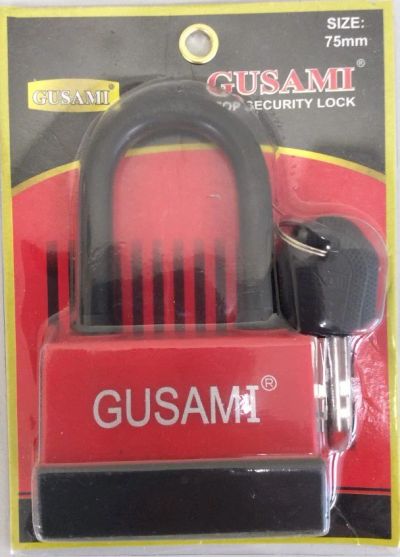 Лот: 18762914. Фото: 1. Замок навесной ХК GUSAMI на блистере... Замки