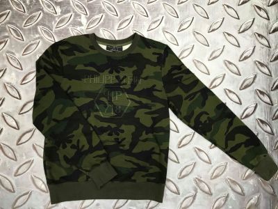 Лот: 10375824. Фото: 1. Кофта Philipp Plein камуфляж. Свитеры, толстовки, худи