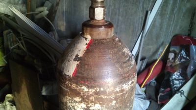 Лот: 14577130. Фото: 1. Баллон 40л. ацетилен. Оборудование для газосварки, резки