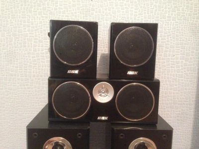 Лот: 6029541. Фото: 1. Комплект акустики 5.0 BBK. Пассивные акустические системы
