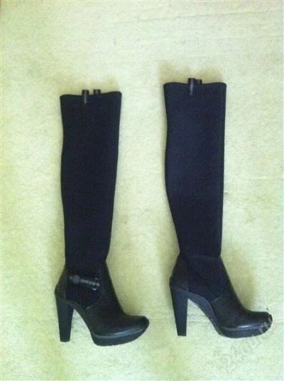 Лот: 827883. Фото: 1. сапоги ботфорты DKNY 36 р-р. Сапоги