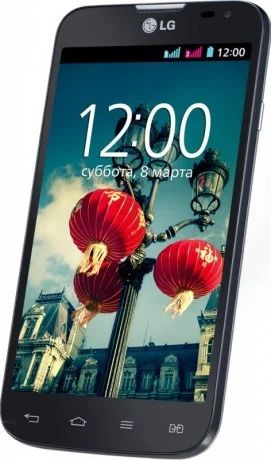 Лот: 4990376. Фото: 1. LG L70 D325 BLACK Новый чек гарантия... Смартфоны