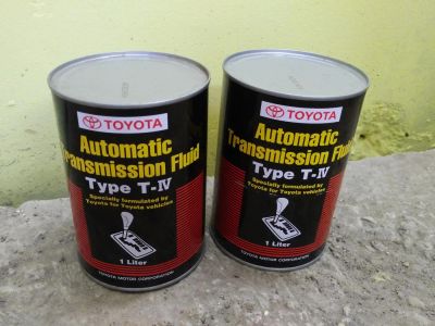Лот: 7670045. Фото: 1. Масло АКПП Toyota T4 1л железная... Масла, жидкости