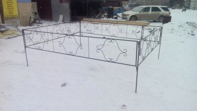Лот: 6977935. Фото: 1. Оградка ритуальная №8. Ритуальные товары