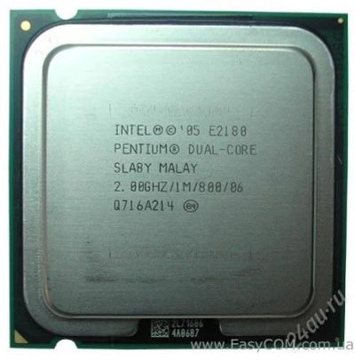 Лот: 4091101. Фото: 1. проц Intel Pentium dual core e2180... Процессоры