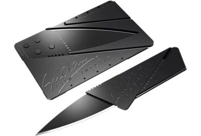 Лот: 3099274. Фото: 1. Нож кредитка CardSharp в подарочной... Оружие