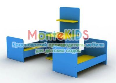 Лот: 6930468. Фото: 1. Спальня детская - 24.СД380. В... Мебель для детских садов