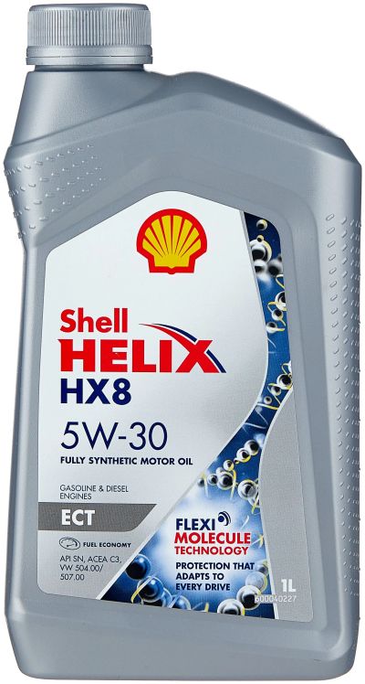 Лот: 20067664. Фото: 1. Shell HELIX HX8 5W-30 синт, 1л. Масла, жидкости