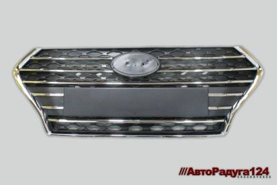 Лот: 18640730. Фото: 1. Решетка радиатора Hyundai Solaris... Кузов