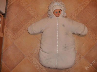 Лот: 1357265. Фото: 1. Зимний конверт для девочки (от... Верхняя одежда