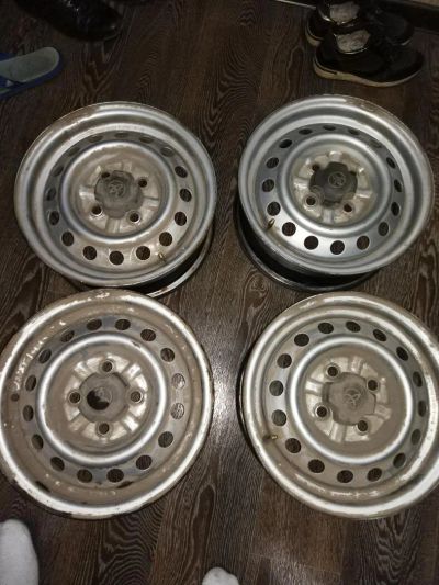 Лот: 10334491. Фото: 1. 4x100 R13 продам штамповки тойота... Диски