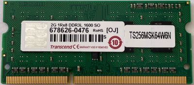 Лот: 20207571. Фото: 1. Transcend TS256MSK64W6N-I SO-DIMM... Оперативная память
