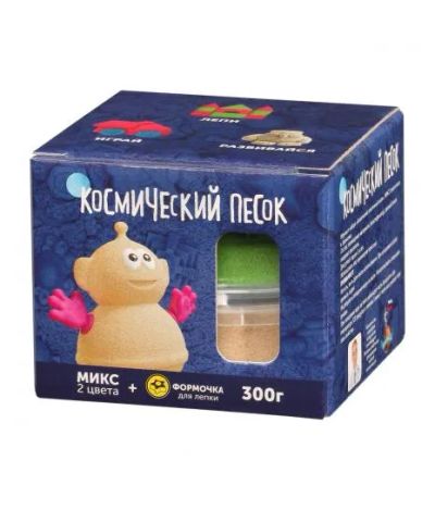 Лот: 22605916. Фото: 1. Игрушки в наборе "Космический... Для лепки