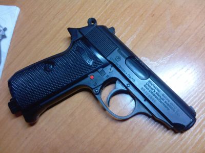 Лот: 8998029. Фото: 1. Walther ppk/s Пневматический пистолет... Пневматическое оружие