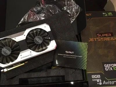 Лот: 17229339. Фото: 1. GeForce® GTX 1080 Super JetStream. Видеокарты