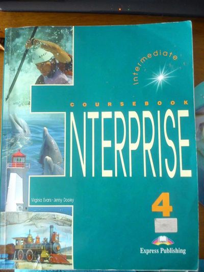 Лот: 3832317. Фото: 1. Два учебника Enterprise 4 Coursebook... Для школы