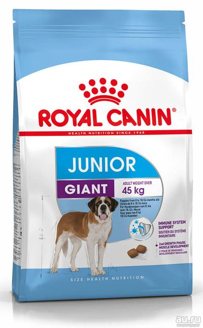 Лот: 16767340. Фото: 1. Royal Canin Giant Junior (Роял... Корма