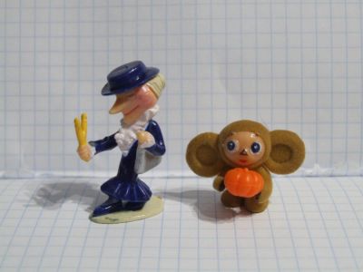 Лот: 6748134. Фото: 1. Чебурашка .2 шт. Игрушки