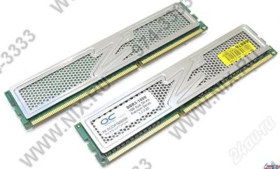 Лот: 243906. Фото: 1. DDR-III OCZ Platinum 2*1Gb (PC3-12800... Оперативная память