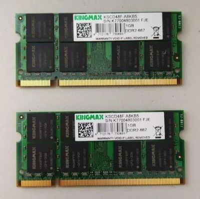 Лот: 11850767. Фото: 1. Память DDR2 DDRII 667 1Gb SO-DIMM... Оперативная память
