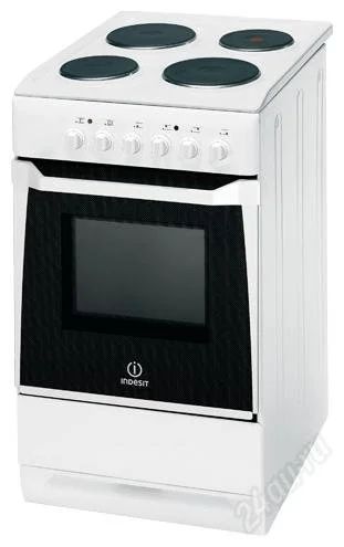 Лот: 2131758. Фото: 1. Плита indesit KN3 E17 (W)/RU... Плиты, духовые шкафы, варочные поверхности