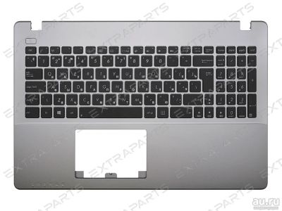 Лот: 15962247. Фото: 1. Клавиатура Asus F552CL серая топ-панель... Клавиатуры для ноутбуков