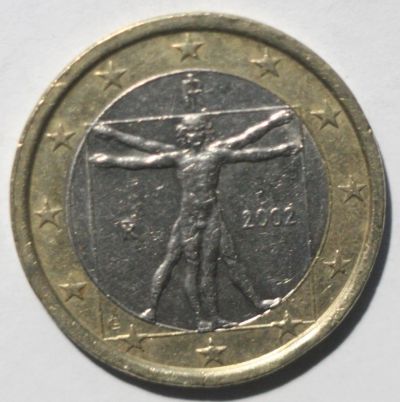Лот: 2718837. Фото: 1. 1 евро 2002 год. Италия. Европа