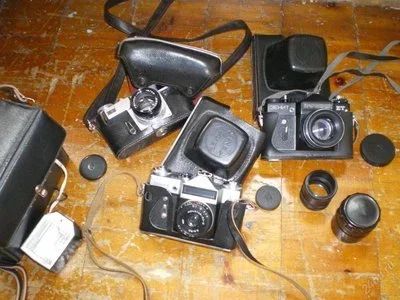 Лот: 84630. Фото: 1. Советские фотоаппараты ЗЕНИТ-Е... Плёночные компактные