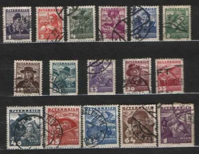 Лот: 25881286. Фото: 1. Австрия 1934-35_015. Марки