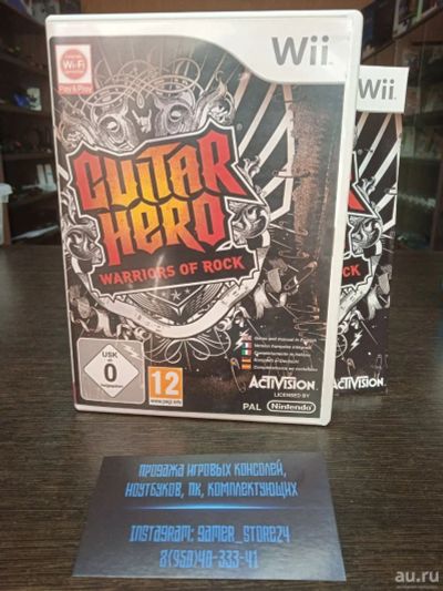 Лот: 17967040. Фото: 1. Guitar Hero: Warriors of Rock... Игры для консолей