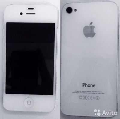 Лот: 5971538. Фото: 1. IPhone 4. Смартфоны