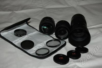 Лот: 437820. Фото: 1. Комплект объективов Sony. Светофильтры