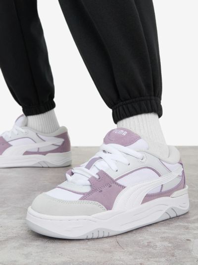 Лот: 25369217. Фото: 1. Кеды женские PUMA-180, Белый. Кеды, кроссовки, слипоны