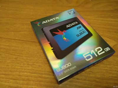 Лот: 18001184. Фото: 1. SSD 2,5" 512Gb Adata SU800. Новый... SSD-накопители