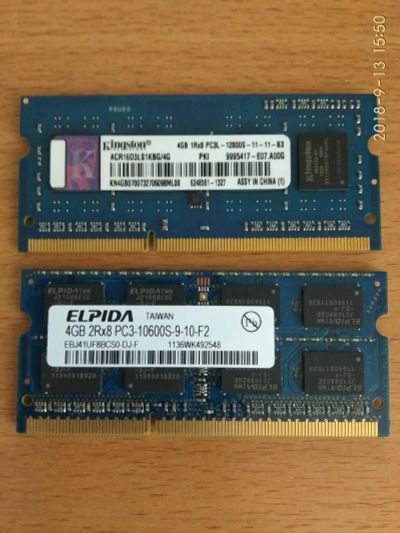 Лот: 12104092. Фото: 1. Память для ноутбука DDR3. Оперативная память