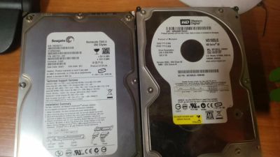 Лот: 7267467. Фото: 1. HDD 2 шт. Нерабочие. Жёсткие диски (HDD)