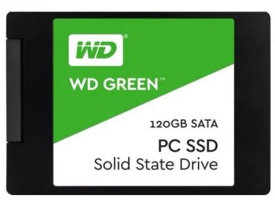 Лот: 11293613. Фото: 1. SSD 2.5” 120GB WD Green WDS120G1G0A... SSD-накопители