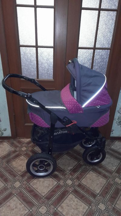 Лот: 23548058. Фото: 1. Коляска авиатор 3 в 1. Коляски
