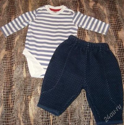 Лот: 2402733. Фото: 1. костюмчик "Моряк" от NEXT baby... Костюмы, пиджаки, комбинезоны