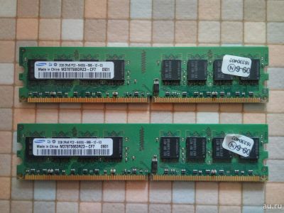 Лот: 8296209. Фото: 1. Оперативная память Samsung DDR2-800... Оперативная память