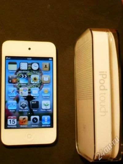Лот: 2456558. Фото: 1. apple ipod touch 4g 8gb белый. Плееры